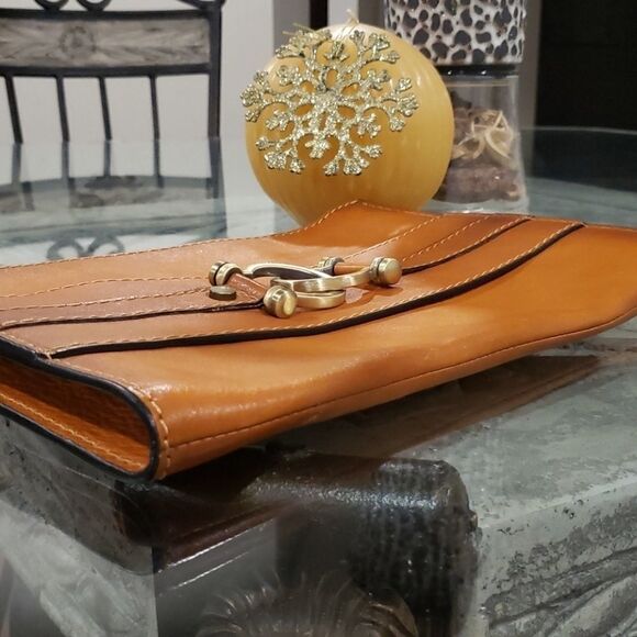 🦁 Pratesi Italian Leather Clutch - Picture 4 of 7